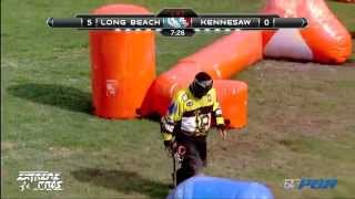 2013 NCPA College Paintball Champs Prelims - Cal State Long Beach vs Kennesaw State