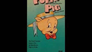 Opening To Porky Pig:Pigs In A Polka 1988 VHS