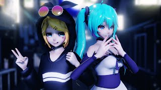 【MMD】 Gimme x Gimme 【Rin//Miku】