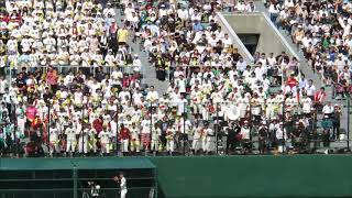 北照高等学校　野球部員決勝戦応援　2019年高校野球南北海道大会