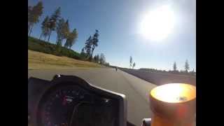 KTM 1290 Superduke at the Ridge Motorsports Park