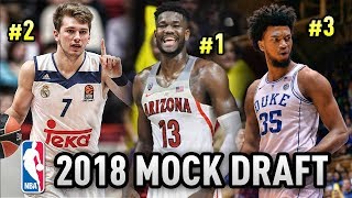 2018 NBA Mock Draft (Post NCAA Tournament) | Who Will Go #1?