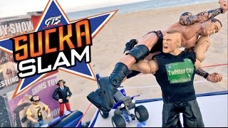 GTS WRESTLING: SUCKASLAM! WWE Summerslam Mattel Figures Animation PPV Event!