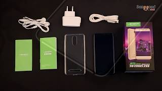 Unboxing video of Leagoo M5 Edge, camera and screen test