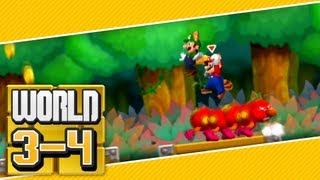 New Super Mario Bros. 2 - World 3-4 (Co-op) 100%