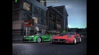 Need For Speed Carbon: Ferrari California (2:Red) VS. Kenji