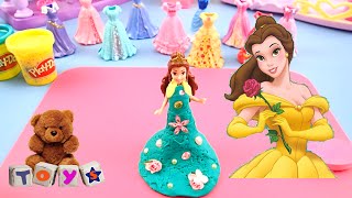 Princess Belle - Princess Doll Toy Play Series - Make Your Own Play-Doh Dress