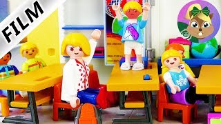 بلايموبيل فيلم | ماما في المدرسة هل رجعت طالبة مرة اخرى ؟ سلسلة عائلة الطيور للاطفال