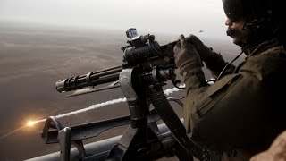 Стрельба из Минигана с вертолета UH-1Y Venom / Minigun Life Fire Training