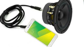 Mobile Aux Jack connect to direct Speaker