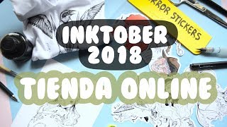 ◾️INKTOBER 2018 | TIENDA ONLINE - Luca Addams