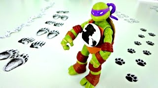 Игрушечные Супер Истории - Черепашки Ниндзя ищут след - Игры для детей