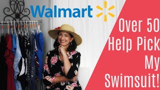 Walmart Over 50 Help Pick My Swimsuit!