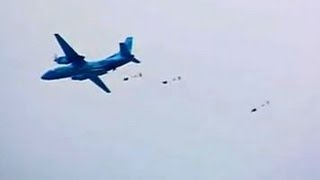 Десантирование с самолёта АН-26.