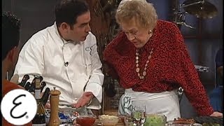 How to Prepare the Perfect Burger with Julia Child - Emeril Lagasse