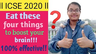 Icse 2020 ll Eat these 4 things to boost your memory ll Master Mind