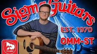 SIGMA OMM-ST - вполне доступная и качественная акустическая гитара