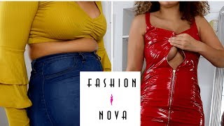 FASHION NOVA TRY ON | CHUBBY BELLY, BUM AND BUST
