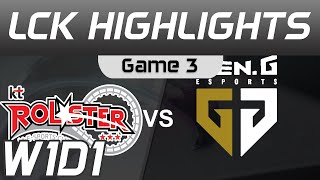 KT vs GEN Highlights Game 3 LCK Spring 2020 KT Rolster vs Gen G LCK Highlights 2020 by Onivia