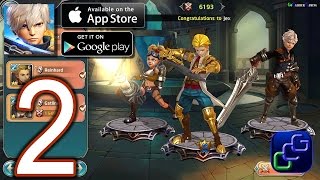 Heroes Of Skyrealm Android iOS Walkthrough - Part 2 - Storm Isles 6-9