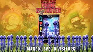 MAX LEVEL 5 VISITORS GAMEPLAY! (South Park Phone Destroyer)
