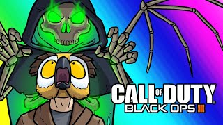 Black Ops 3 Zombies Funny Moments - Making Donations and One Hitter Quitter Boss