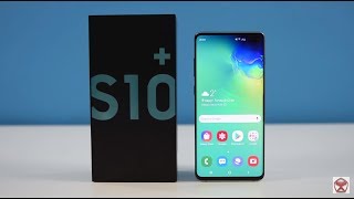 Samsung Galaxy S10+ распаковка и первое впечатление / Арстайл /