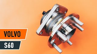 How to replace front wheel bearing on VOLVO S60 TUTORIAL | AUTODOC