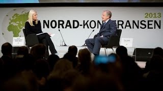 Samtale mellom H.K.H. Kronprinsesse Mette-Marit og Dr. Tore Godal