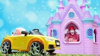 Весёлые игры для детей - Дом мечты для Клоуна! - Детское видео с игрушками.