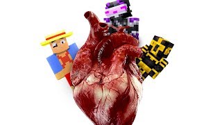¿¡ENTRAMOS DENTRO DE UN CORAZÓN EN MINECRAFT!? ? | MINECRAFT TROLL