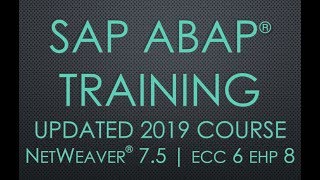 Session 1- Introduction to SAP and ABAP | SAP ABAP Training Video Series