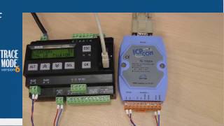 ПОДКЛЮЧЕНИЕ  РЕЛЕ ПР200 (ОВЕН) К SCADA TRACE MODE
