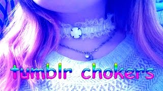 DIY: tumblr chokers! Делаем чокер своими руками!