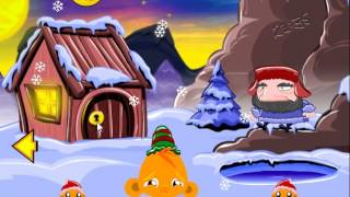 Monkey GO Happy North Pole. Walkthrough / Счастливая обезьянка. Северный полюс. Прохождение