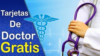Diseños Vector gratis Tarjetas de Presentación Para Doctor C1 DESCARGA GRATIS
