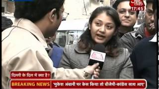 What does Delhi public think about the political crisis in the state?
