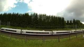 [RZD] Railway strech with the highest permited speed in Russia