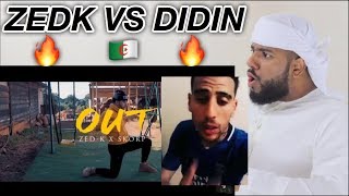 ردفعل خليجي على أغنية جزائرية لي (ZEDK X SKORP • OUT) و رد ديدين علي كلمة الئغنية **رد حاد**