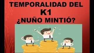 Soy Docente: VIGENCIA DEL K1