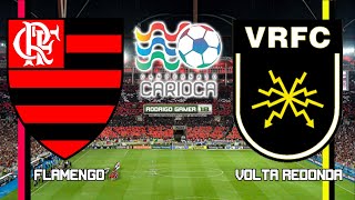 FLAMENGO X VOLTA REDONDA 25/01/2020 | 3° RODADA DA TAÇA GUANABARA 2020 [PES 2020]