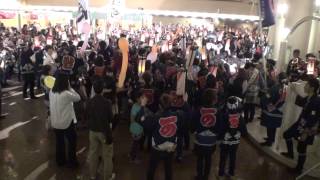 浜松祭り 鴨江 激練り in グランドホテル浜松