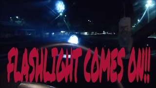 PARANORMAL INVESTIGATION (FLASH LIGHT COMES ON BY ITSELF) !!!!!!!!!!
