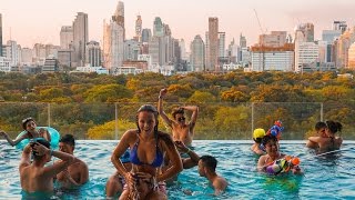 NICEST HOTEL IN ASIA | BANGKOK THAILAND EPIC POOL PARTY