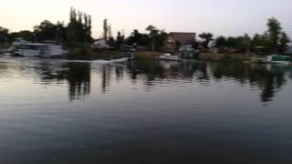 Кайман 300 пластиковый, мотор меркури 15.