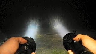 Outdoor walk with Lumintop SD75 vs Fenix TK75 TK76