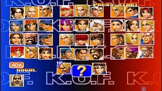 The King of Fighters '98 All Characters [PSX]