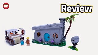 LEGO Ideas set 21316 - The Flintstones Review and speed build