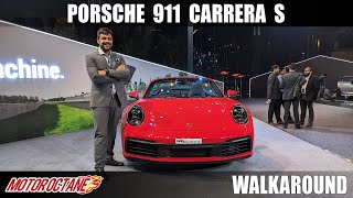 Porsche 911 Carrera S | Auto Expo 2020 | Hindi | MotorOctane
