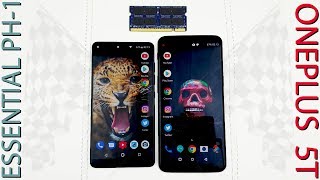 OnePlus 5T vs Essential Phone OREO Speed Test